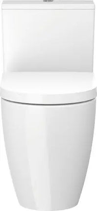 Duravit Me by Starck 1pc dual flush rimless toilet 2173010001 1.32/0.92 gpf - Plumbing Market