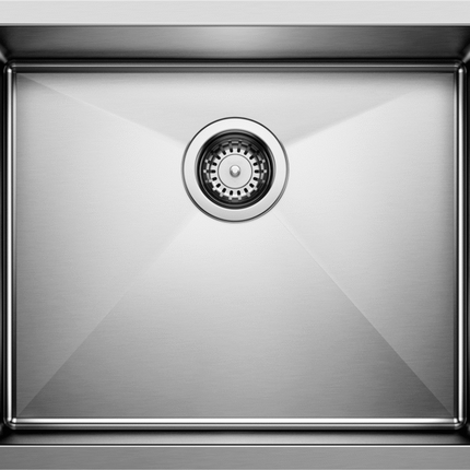 Blanco Quatrus R15 U 1 304 Series 18 Gauge Stainless Steel Kitchen Sink Blanco