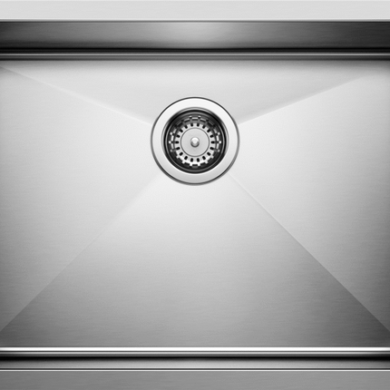 Blanco Quatrus R15 U 1 Medium S 304 Series 18-Gauge Stainless Steel Kitchen Sink Blanco