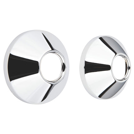 Grohe ESCUTCHEON - 2PCS  Chrome 0221000M - Plumbing Market