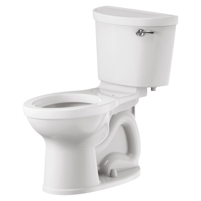 American Standard Champion PRO Two-Piece 1.28 gpf/4.8 Lpf Chair Height Elongated Right-Hand Trip Lever Toilet Less Seat 211AA105.020 - Plumbing Market