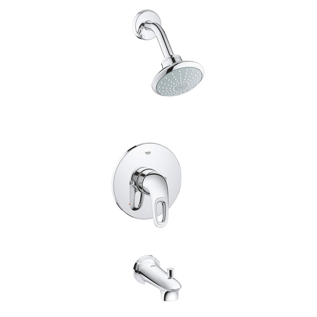 Grohe EUROSTYLE 2015 PBV SET CONC. BATH US  Chrome 35062003 - Plumbing Market