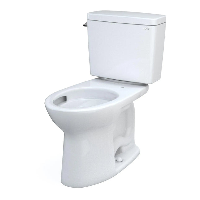 Toto Drake Two-piece Toilet, 1.6 Gpf, Elongated Bowl Seat Height 14 15/16" Total Height 29"- Cotton - Plumbing Market