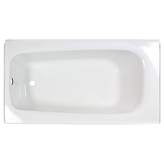 American Standard Cambridge Americast 60 x 32-Inch Integral Apron Bathtub With Left-Hand Outlet 2460002.02 - Plumbing Market