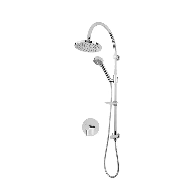 Rubi Vertigo 1/2’’ P. Bal. Shower Set Chrome RVT714CC - Plumbing Market