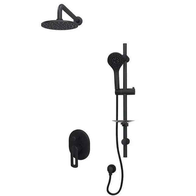 Rubi Myrto 1/2’’ P. Bal. Shower Set Matte Black RMY715-1BK - Plumbing Market