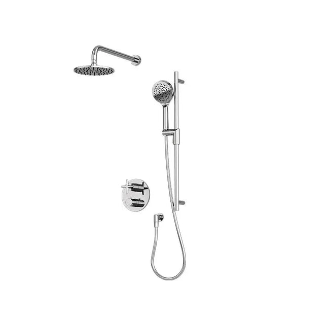 Rubi Lexa 1/2’’ Therm. Shower Set 2 Way Div. Xvtr69R Cc Ceiling Mount RLX821-1CC - Plumbing Market