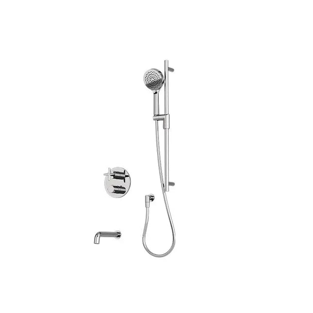 Rubi Lexa 1/2’’ Therm. Shower Set 2 Way Div. Xvtr69R Cc RLX832CC - Plumbing Market