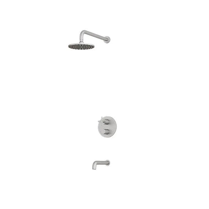 Rubi Lexa 1/2’’ Therm. Shower Set 2 Way Div. Xvtr69R Ix Ceiling Mount RLX831-1IX - Plumbing Market