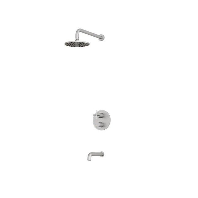 Rubi Lexa 1/2’’ Therm. Shower Set 2 Way Div. Xvtr69R Ix RLX831IX - Plumbing Market