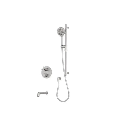 Rubi Lexa 1/2’’ Therm. Shower Set 2 Way Div. Xvtr69R Ix RLX832IX - Plumbing Market