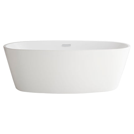 American Standard Coastal Serin 68 x 31-Inch Freestanding Bathtub Center Drain With Integrated Overflow 2765034.02 - Plumbing Market