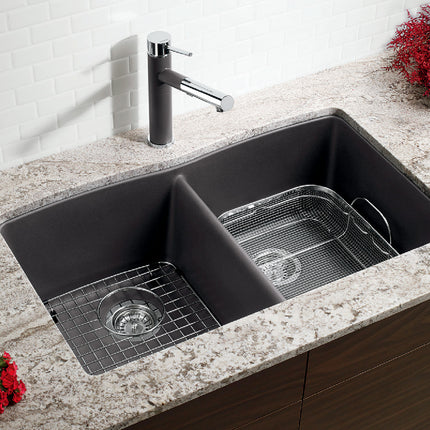 BLANCO DIAMOND U WHT  UNDERMOUNT SILGRANIT SINK - 400072 Plumbing Market