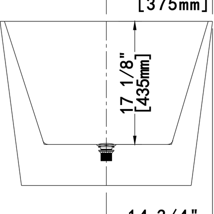 Aquaflo Purity Freestanding Bath Tub