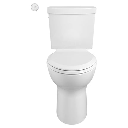 American Standard Cadet Touchless Chair Height Elongated Toilet Less Seat American Standard