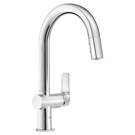 Grohe Defined Single Handle Pull Down Kitchen Faucet Dual Spray 6.6 L/min (1.75 GPM) Grohe