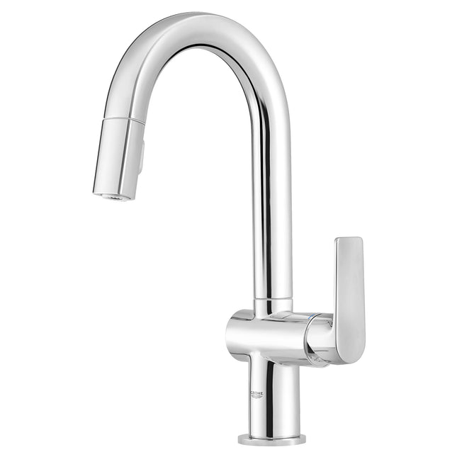 Grohe Defined Single Handle Pull Down Dual Spray Bar Faucet 6.6 L/min (1.75 GPM) Grohe