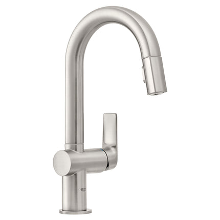 Grohe Defined Single Handle Pull Down Dual Spray Bar Faucet 6.6 L/min (1.75 GPM) Grohe