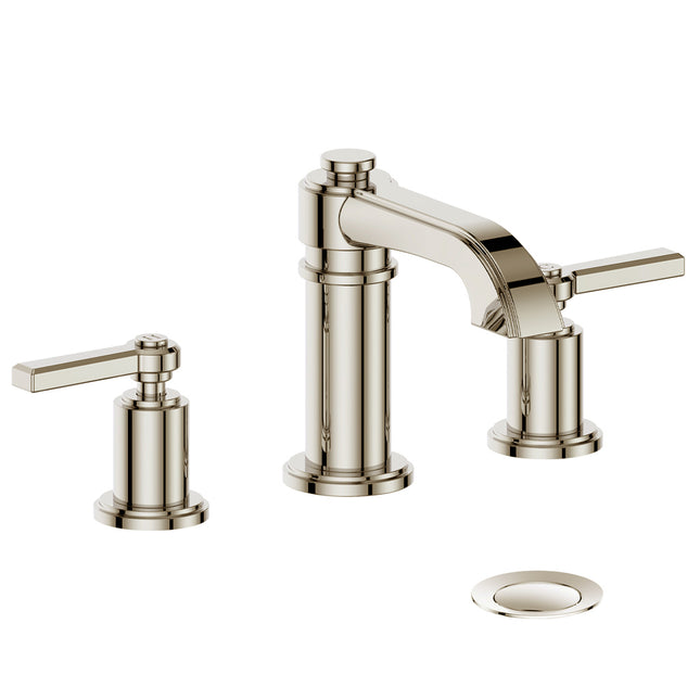 Vogt Zehn 8" C.C. Lavatory Faucet With Pop-Up Drain Pn BF.Z1.1301.PN