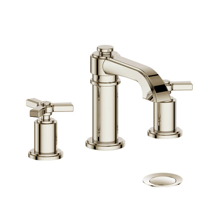 Vogt Zehn 8" C.C. Lavatory Faucet With Pop-Up Drain Pn BF.Z3.1301.PN