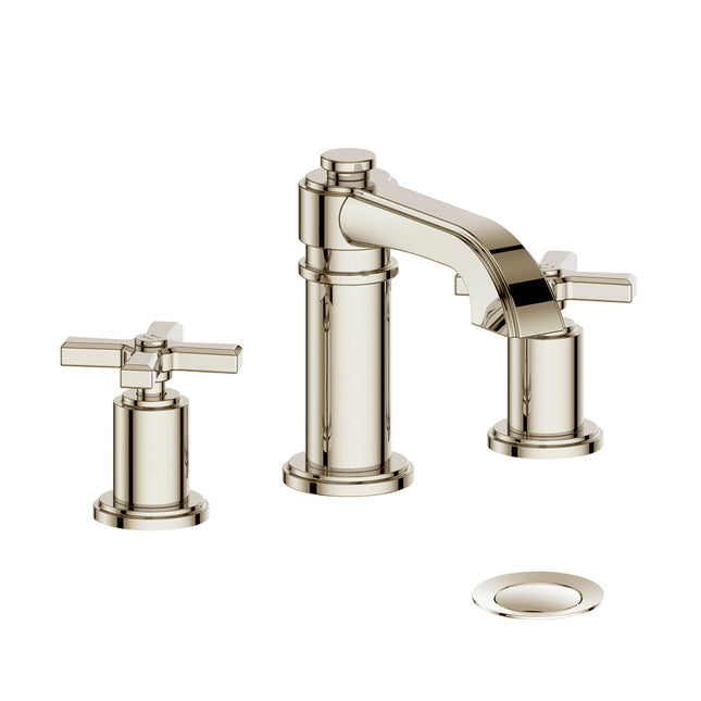 Vogt Zehn 8" C.C. Lavatory Faucet With Pop-Up Drain Pn BF.Z4.1301.PN