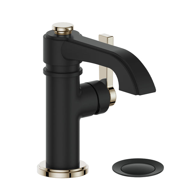 Vogt Zehn Lavatory Faucet With Pop-Up Drain Pn/Mb BF.ZN.1001.PB