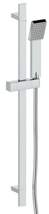 Vogt Kapfenberg Sliding Shower Bar With Hand Shower Cc BH.01.01.CC - Plumbing Market