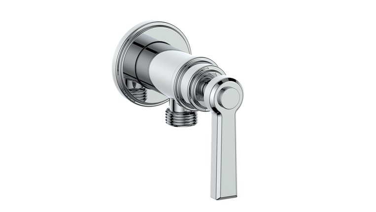 Vogt Zehn Elbow Connector With Shut-Off Cc EC.Z1.02.CC - Plumbing Market