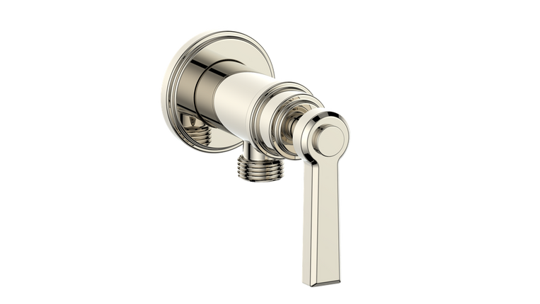 Vogt Zehn Elbow Connector With Shut-Off Pn EC.Z1.02.PN - Plumbing Market