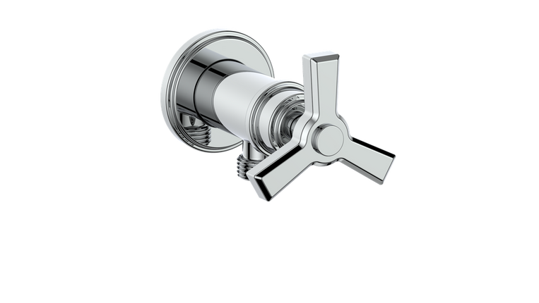 Vogt Zehn Elbow Connector With Shut-Off Cc EC.Z3.02.CC - Plumbing Market