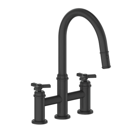 Vogt Zehn Bridge Kitchen Faucet Mb KF.17ZN.1312.MB - Plumbing Market