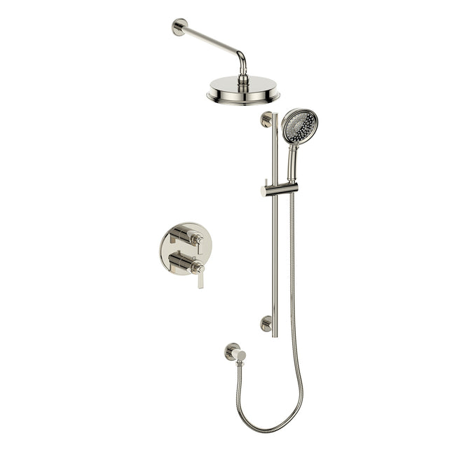 Vogt Zehn 2-Way Th Shower Kit Pn SET.Z1.220.210.PN - Plumbing Market