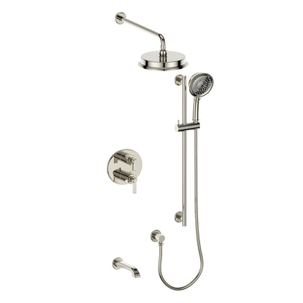 Vogt Zehn 3-Way Th Shower Kit Pn SET.Z1.320.310.PN - Plumbing Market