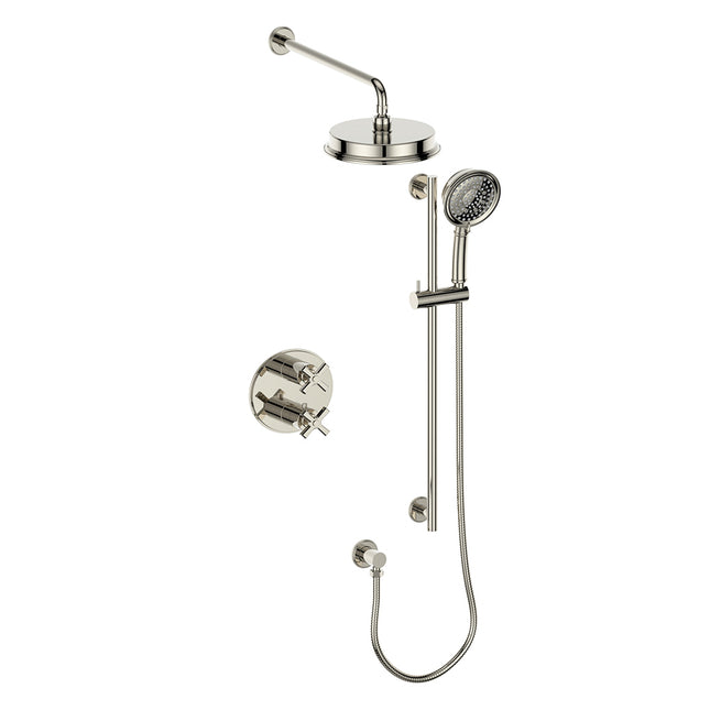 Vogt Zehn 2-Way Th Shower Kit Pn SET.Z4.220.210.PN - Plumbing Market