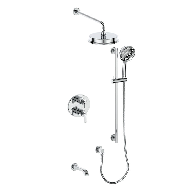 Vogt Zehn Trim For 3-Way Th Shower Kit Cc TM.Z1.320.310.CC - Plumbing Market