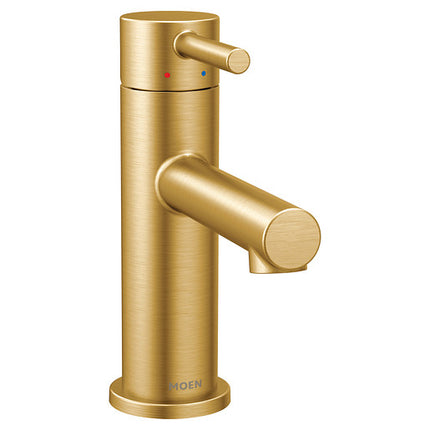 Moen Align Brushed Gold One-Handle High Arc Bathroom Faucet  6190BG - Plumbing Market