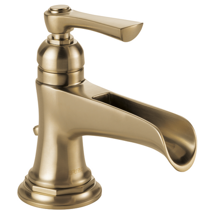 Brizo Single-Handle Lavatory Faucet with Channel Spout 1.2 GPM 65061LF-GL-ECO - Plumbing Market