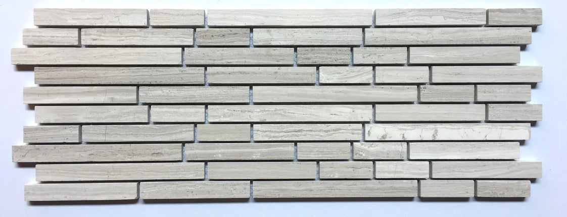 Zuuz Tile 5/8 Strip Wooden Light Grey - Plumbing Market