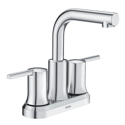 Moen Arlys Chrome Two-Handle High Arc Bathroom Faucet  84772 - Plumbing Market