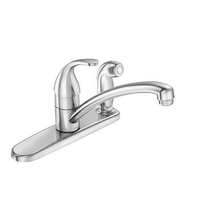 Moen Adler Chrome One-Handle Kitchen Faucet  87605 - Plumbing Market