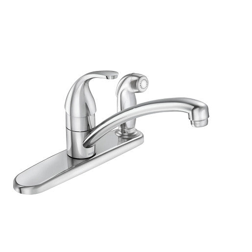 Moen Adler Chrome One-Handle Kitchen Faucet  87605 - Plumbing Market