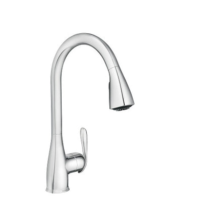 Moen Haysfield Chrome One-Handle High Arc Kitchen Faucet  87879 - Plumbing Market