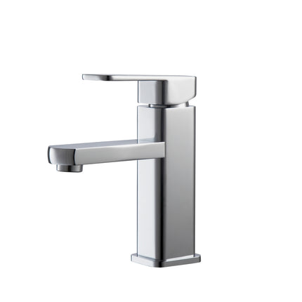 Kube Bath Aqua Soho Single Lever Wide Spread Bathroom Vanity Faucet – Chrome Kube Bath