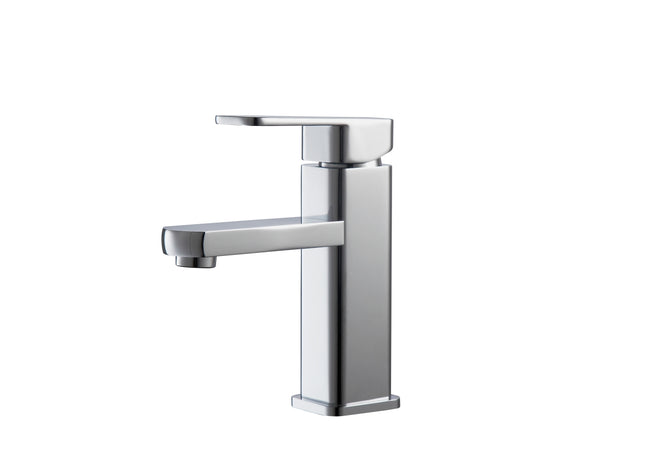 Kube Bath Aqua Soho Single Lever Wide Spread Bathroom Vanity Faucet – Chrome Kube Bath