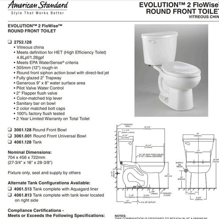 American Standard Toilet