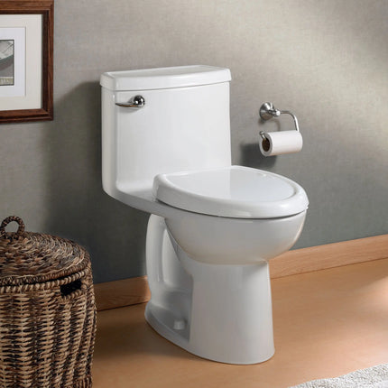 American Standard 1.28 GPF Compact Cadet 3 Elongated Toilet White - Plumbing Market