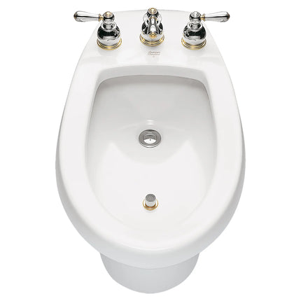 American Standard Cadet Three Hole Deck Mount Bidet Bowl - Plumbing Market