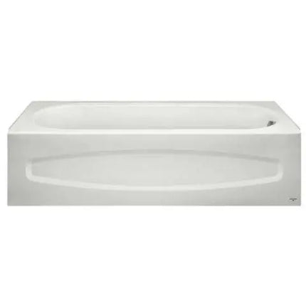 American Standard Colony 5x30 Inch Integral Apron Bathtub Above Floor Rough Right-hand Outlet with Slip Resistant Foor 0182S00.020 - Plumbing Market