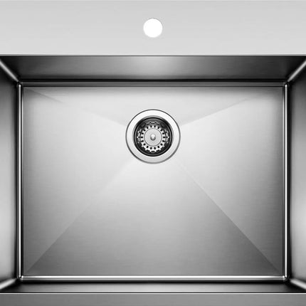 Blanco Quatrus R15 Dual Mount Laundry Sink 18 Gauge Stainless Steel - Plumbing Market