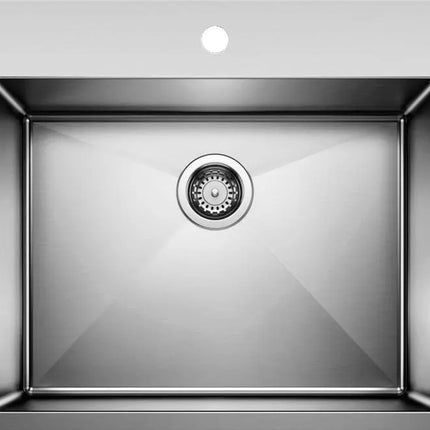 Blanco Quatrus R15 Dual Mount Laundry Sink 18 Gauge Stainless Steel - Plumbing Market